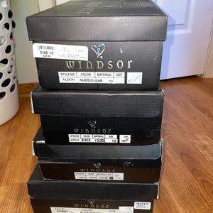 NWT-Windsor heels 4 pairs